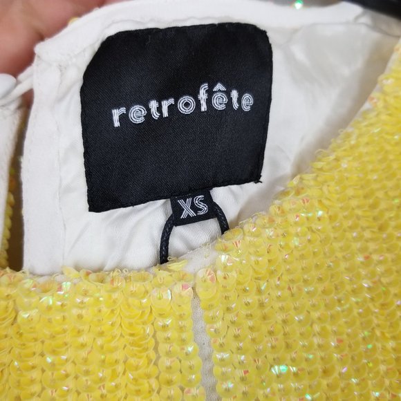 retrofete Grace Dress in Unicorn Mix XS - Picture 4 of 8